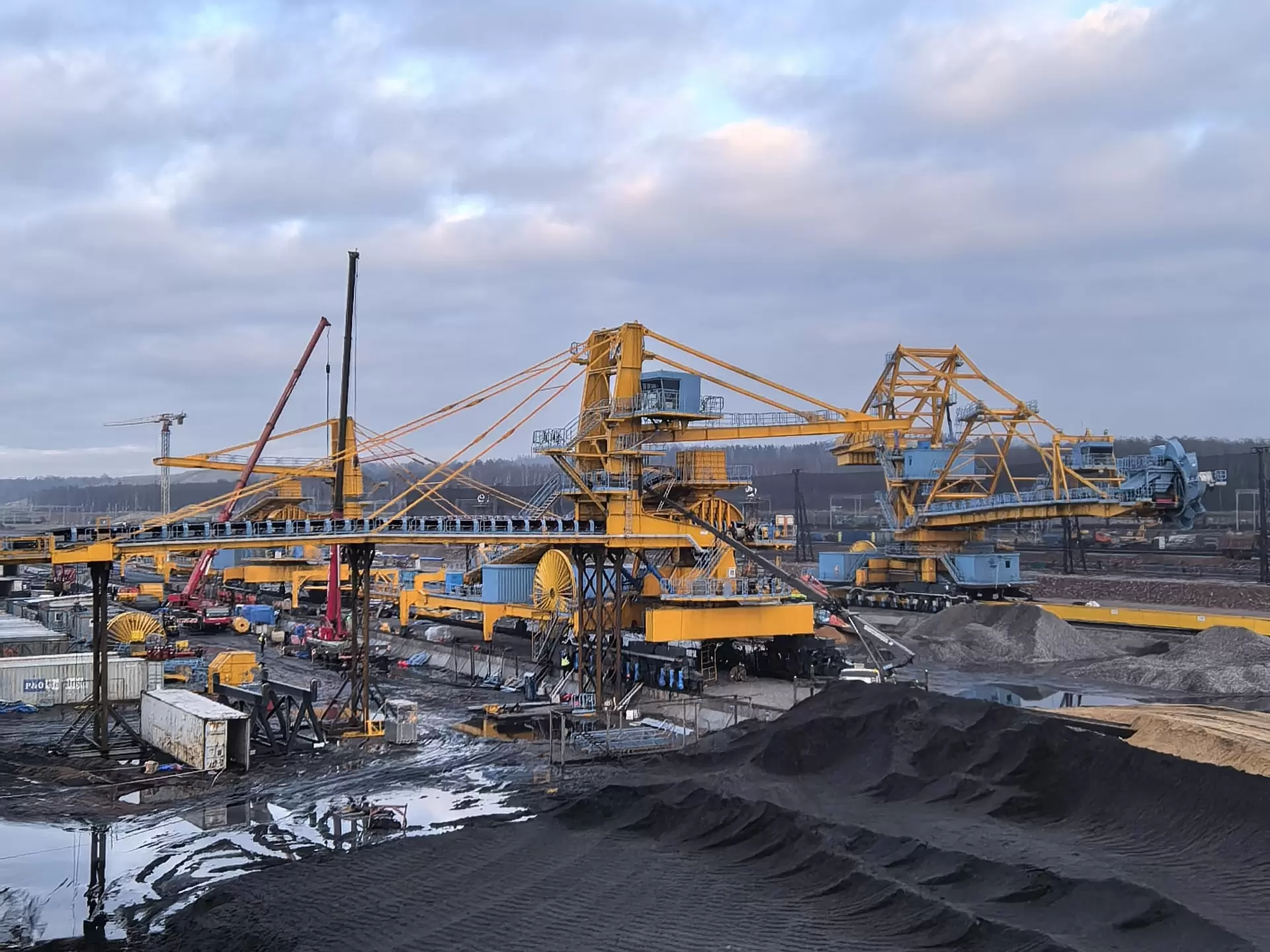 Роторный штабелер-реклаймер Bucket Wheel Stacker Reclaimer